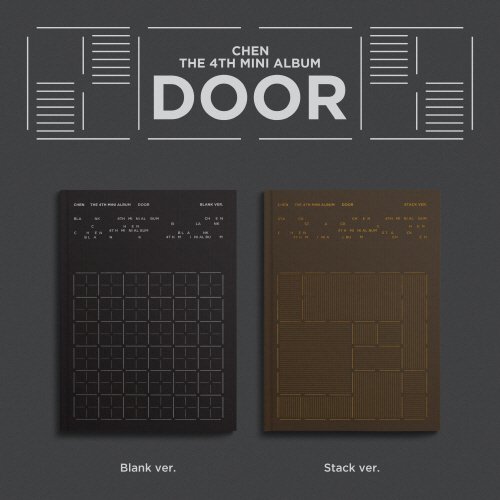 CHEN - Mini Album Vol. 4 : DOOR [Random 1 out of 2 versions]