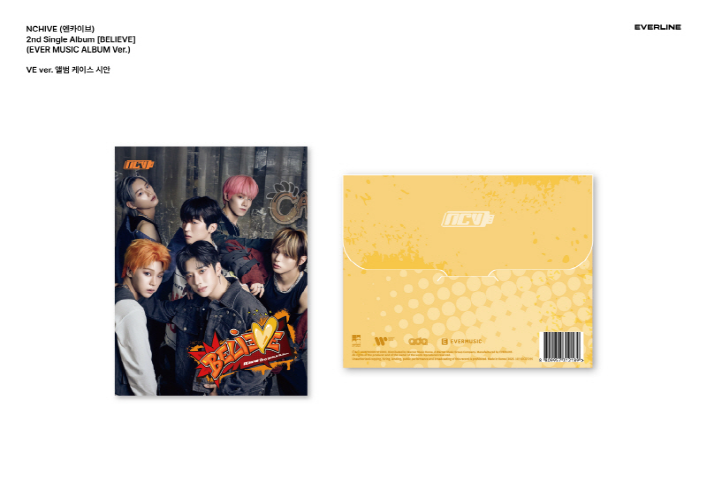 NCHIVE - 2nd Single Album [BELIEVE] (Ever Ver. / VE ver.)
