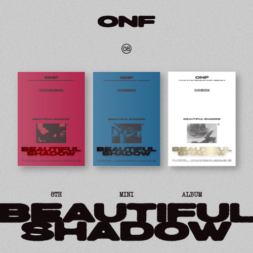 ONF - 8TH MINI ALBUM [BEAUTIFUL SHADOW] [Random 1 out of 3 types]