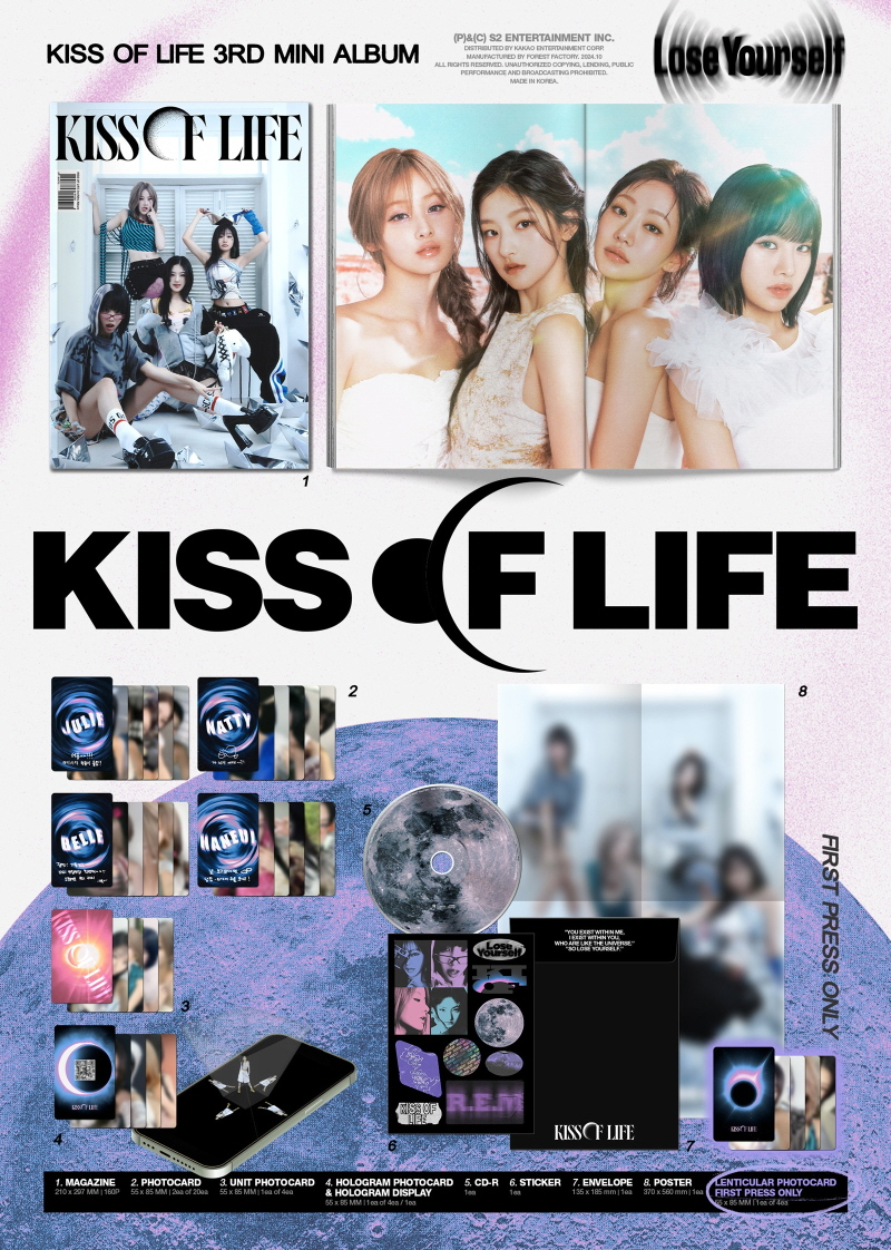 KISS OF LIFE - Mini Album Vol. 3: Lose Yourself [Magazine Ver.]