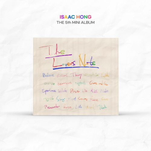 Hong Isaac - 5th Mini Album : The Lovers Note