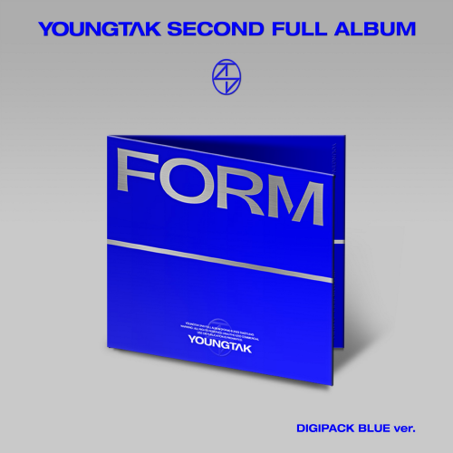 YOUNGTAK 2nd Album - FORM [Digipack ver.][BLUE ver.]