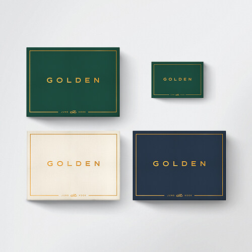 Jung Kook - GOLDEN [Photobook + Weverse Album SET]