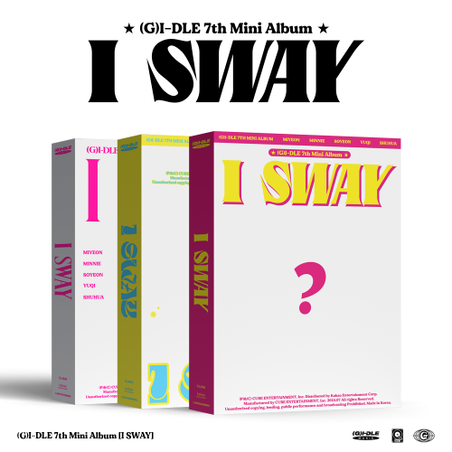 (G)I-DLE - Mini Album Vol. 7: I SWAY [Random 1 out of 3 types]