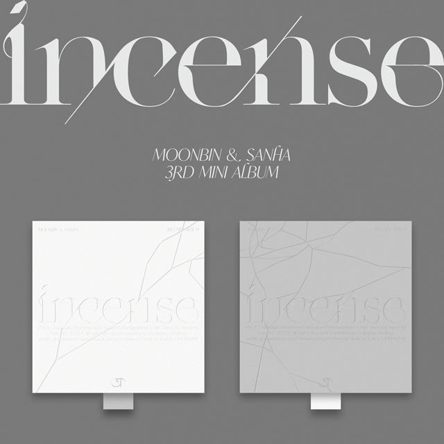 MOONBIN&SANHA(ASTRO) - Mini Album Vol. 3 : INCENSE [Random shipment of 1 out of 2 versions]