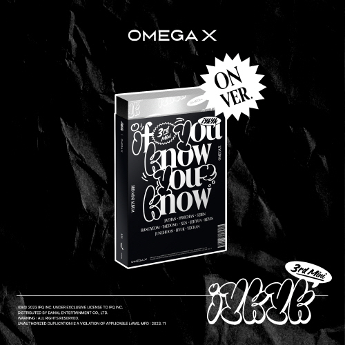 OMEGA X - 3rd Mini Album : iykyk [ON ver.]
