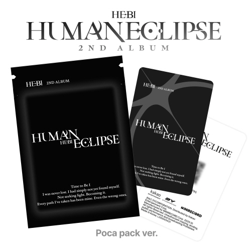 Hebi - 2nd Mini Album: Human Eclipse [Poca pack ver.]