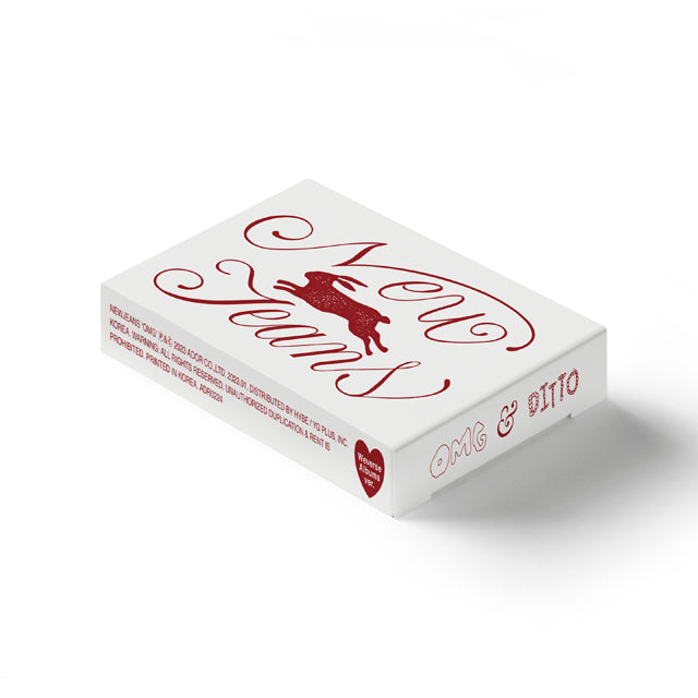 NewJeans - 1st Single 'OMG' Weverse Albums ver. [Random 1 of 3 QR CARDs]