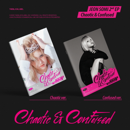 JEON SOMI (JEON SOMI) - 2nd EP ALBUM [Chaotic & Confused] [1 of 2 versions randomly sent]