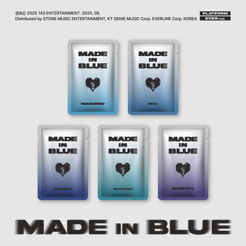 MADEIN S (MADEIN S) - MADE in BLUE [Randomly selected from 5 types]