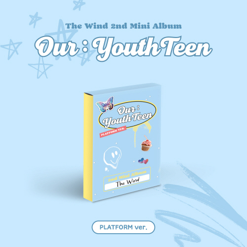 The Wind - 2nd Mini Album : Our : YouthTeen [Platform ver.]