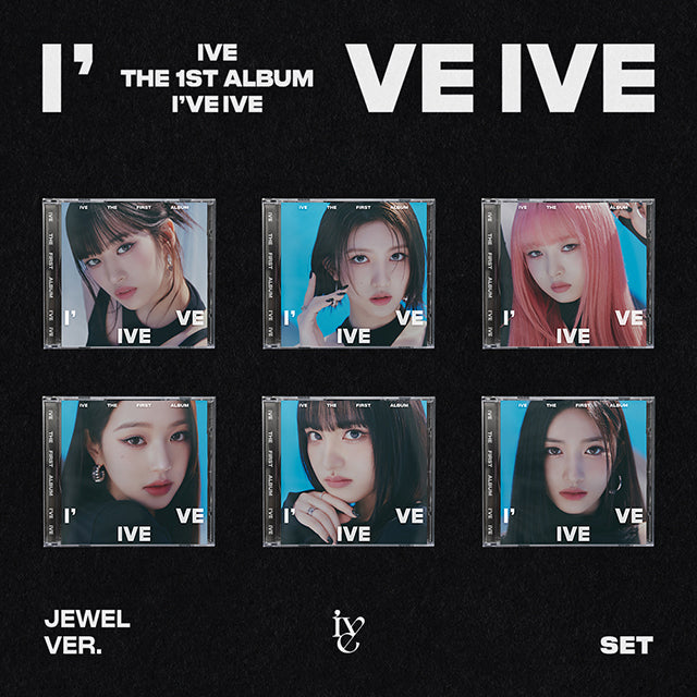 IVE 1st Album - I've IVE [Jewel Ver.] [Random shipment of 1 out of 6 versions]