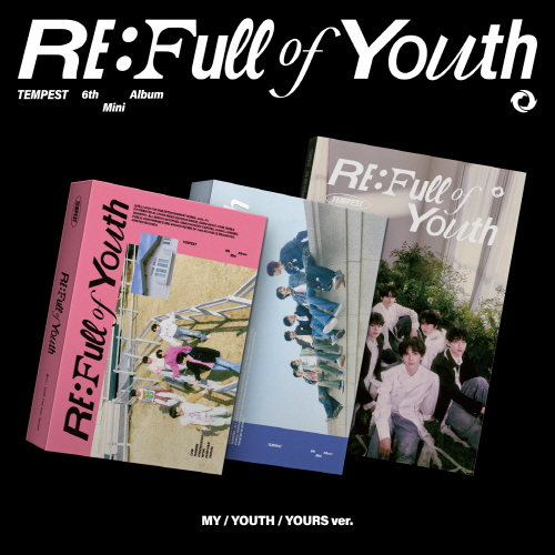 TEMPEST (TEMPEST) - 6th Mini Album: RE: Full of Youth [3-Type SET]