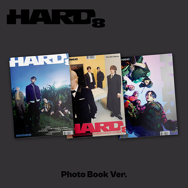 SHINee Vol. 8 - HARD [Photo Book Ver.] [Random shipment of 1 out of 3 types]