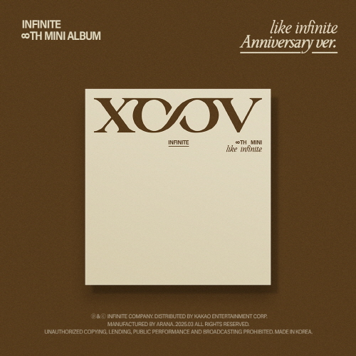 INFINITE - 8th Mini Album : LIKE INFINITE [Anniversary ver.][1 of 7 versions, randomly shipped]