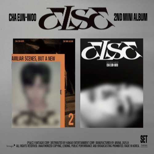 Cha Eun-woo – 2nd Mini Album: ELSE [2-Version SET]