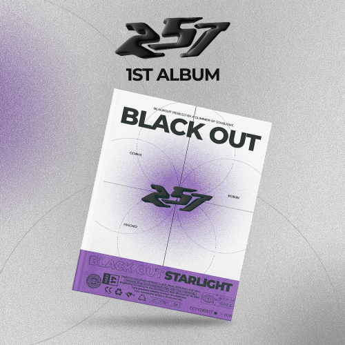 257 (Lee Oh Chil) - 1st Album BLACK OUT
