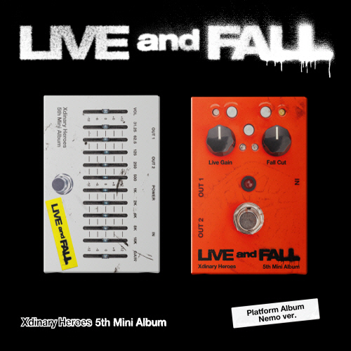 Xdinary Heroes - Mini Album Vol. 5: LIVE and FALL [Platform] [Random shipment of 1 out of 2 types]