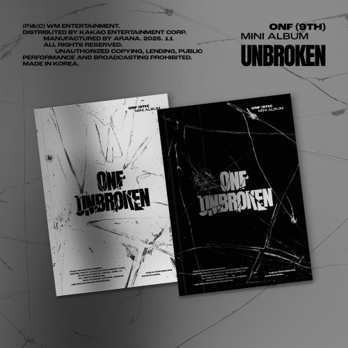 ONF – 9th Mini Album UNBROKEN (Random 1 out of 2 Versions)