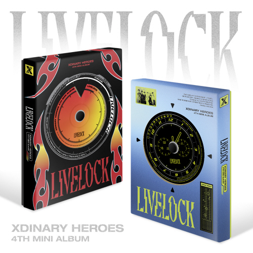 Xdinary Heroes - Mini Album Vol. 4: Livelock [Random shipment of 1 out of 2 types]