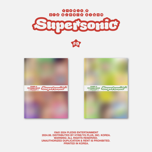 fromis_9 - 3rd Single Album 'Supersonic' [Random shipment of 1 out of 2 types]