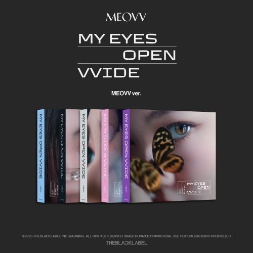 MEOVV - 1st EP ALBUM 'MY EYES OPEN VVIDE' [MEOVV ver.][1 of 5 versions, random]