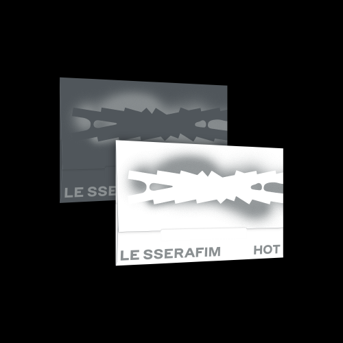LE SSERAFIM (LE SSERAFIM) - 5th Mini Album 'HOT' [Weverse albums ver.][1 of 2 types, random shipment]
