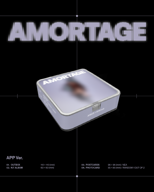 JISOO (JISOO) - JISOO Mini Album [AMORTAGE] [APP Ver.]