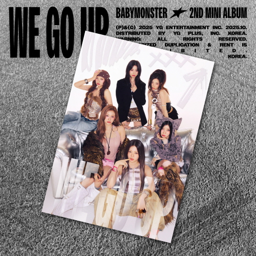 BABYMONSTER - 2nd MINI ALBUM [WE GO UP] POSTCARD Ver. [Mini CD]