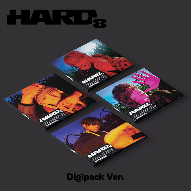 SHINee Vol. 8 - HARD [Digipack Ver.][Random shipment of 1 out of 4 types]