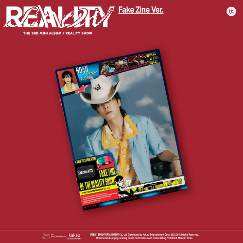 U-Know Yunho - Mini Album Vol. 3 : Reality Show [Fake Zine Ver.]