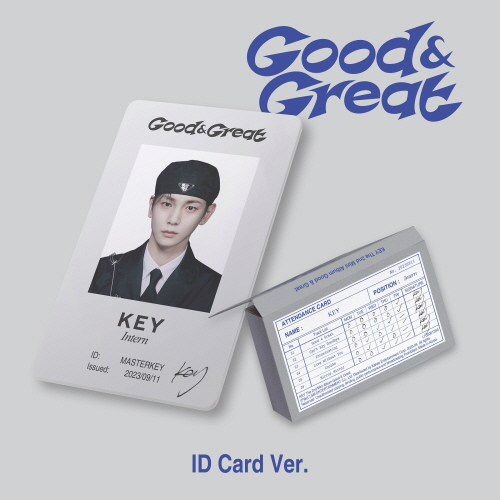 KEY - Mini Album Vol.2 : Good & Great [ID Card Ver.(Smart Album)]