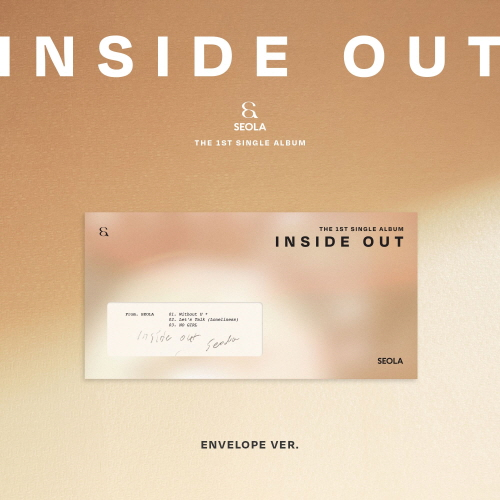 SEOLA - The 1st Single Album : INSIDE OUT [ENVELOPE ver.][Mini CD-R]