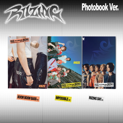 RIIZE - Mini Album Vol. 1: RIIZING [Photo Book Ver.][Random shipment of 1 out of 3 types]