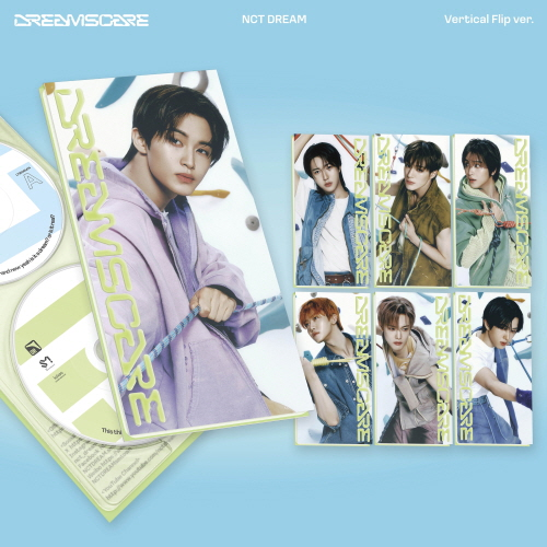NCT DREAM - DREAMSCAPE [Vertical Flip Ver.][Random 1 out of 7][Mini CD]