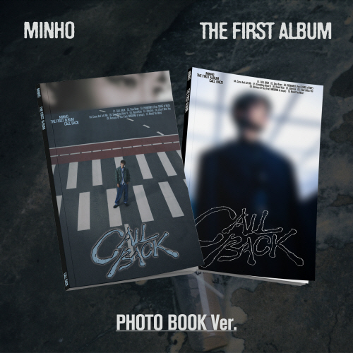 MINHO - The 1st Album : CALL BACK [Photo Book Ver.][Random 1 out of 2 types]
