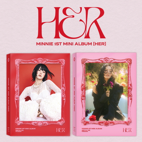 Minnie ((G)I-DLE) - 1st Mini Album : HER [Random shipment of 1 out of 2 types]