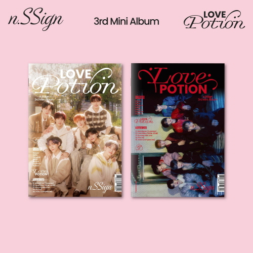n.SSign - Mini Album Vol. 3: 'Love Potion' [Random shipment of 1 out of 2 types]