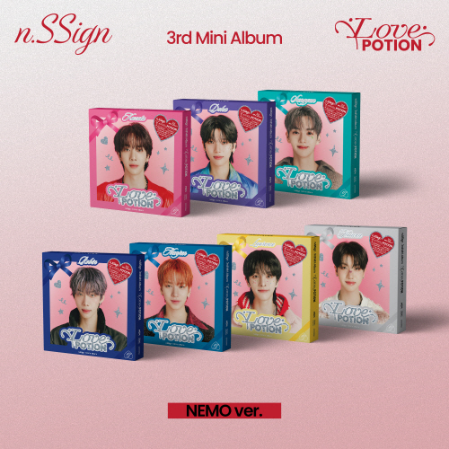 n.SSign - 3rd Mini Album : Love Potion [NEMO ver.][Random 1 of 7 versions shipped]