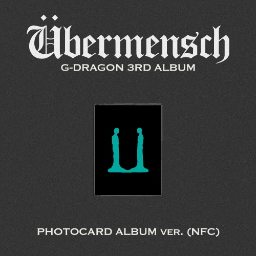 G-DRAGON - 3RD ALBUM [Übermensch][PHOTOCARD ALBUM ver.](NFC)