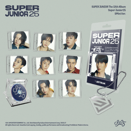 Super Junior - The 12th Album Super Junior25 [SMini Ver.][Random 1 out of 9 types]