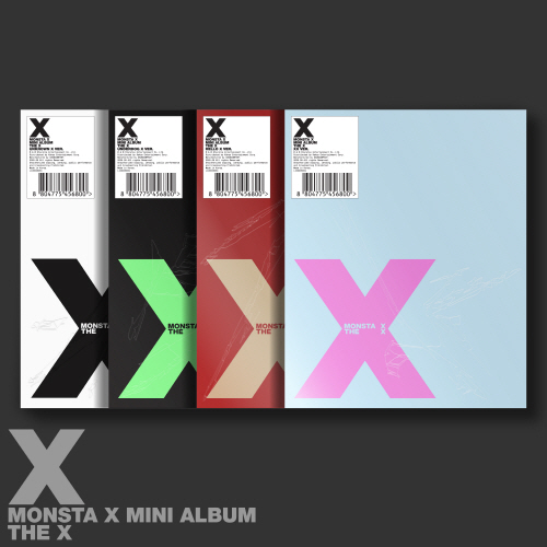MONSTA X - MINI ALBUM : THE X [Random shipment of 1 out of 4 types]
