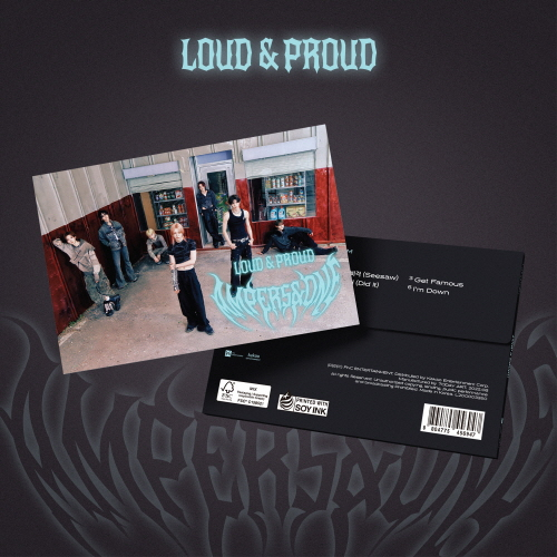 AMPERS&ONE (AMPERS&ONE) - 3rd Mini Album : LOUD & PROUD [POSTCARD ver.][Mini CD]