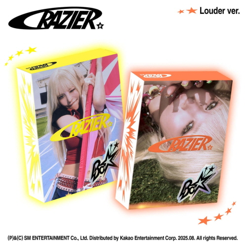 BoA - 11th Album: Crazier [Louder ver.][1 of 2 versions, randomly sent][Mini CD]