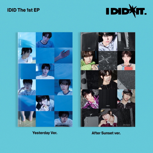 IDID (아이딧) - 1st Mini Album : I did it [1 Random Version Out of Yesterday Ver. / After Sunset Ver.]