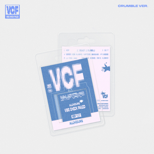 ALL(H)OURS - 4th Mini Album : VCF [CRUMBLE ver.]