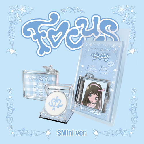 Hearts2Hearts - 1st Mini Album: FOCUS [SMini Ver.][1 of 8 Types Randomly Shipped]