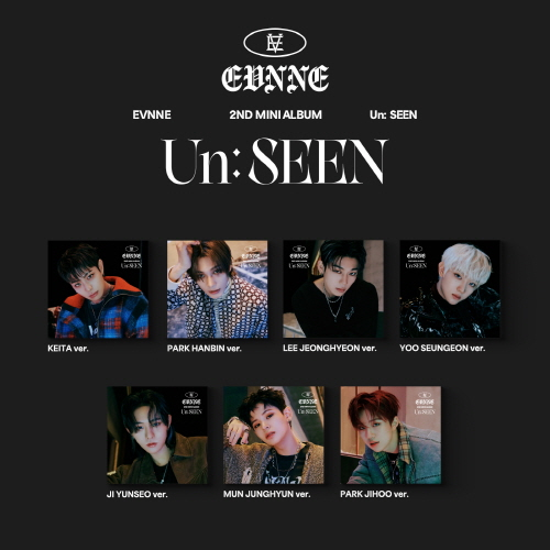 EVNNE - Mini Album Vol. 2 : Un: SEEN [Digipack ver.][1 Random out of 7 Types]