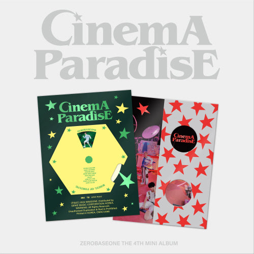 ZEROBASEONE - Mini Album Vol. 4: CINEMA PARADISE [Random shipment of 1 out of 2 types]