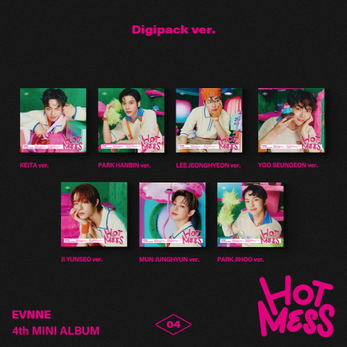 EVNNE - 4th Mini Album : HOT MESS [Digipack Ver.][Random 1 out of 7 types]